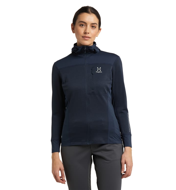 L.I.M Mid Multi Hood Women Tarn Blue