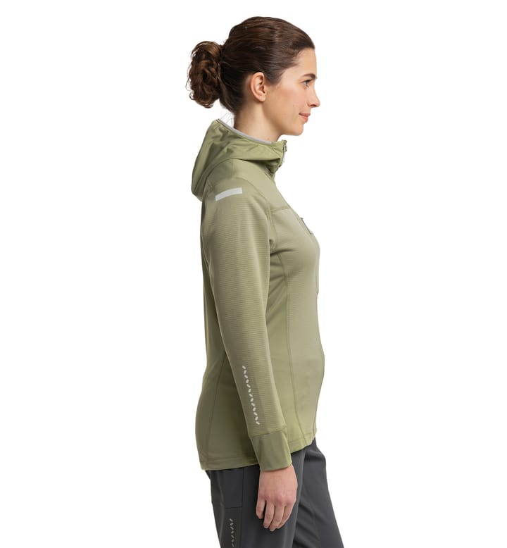 L.I.M Mid Multi Hood Women Thyme Green