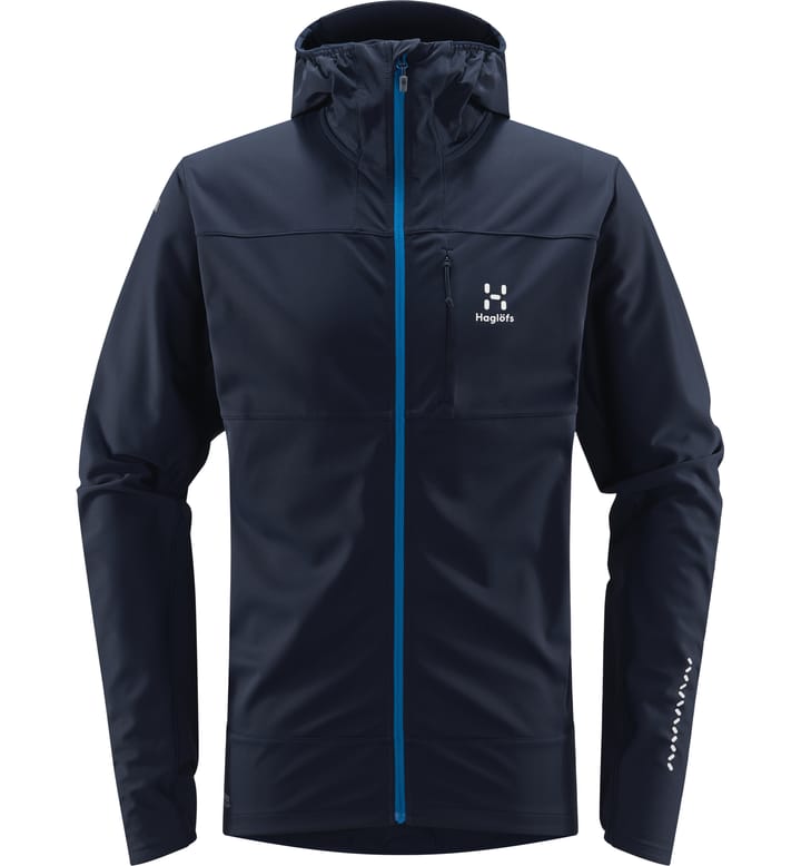 L.I.M Hybrid Softshell Jacket Men Tarn blue/Nordic blue