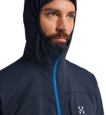 L.I.M Hybrid Softshell Jacket Men Tarn blue/Nordic blue