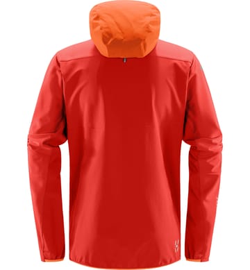 L.I.M Hybrid Softshell Jacket Men Habanero/Flame Orange