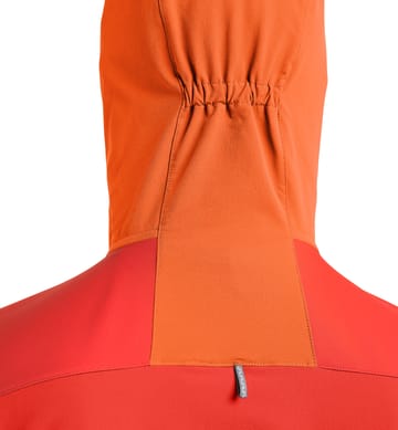 L.I.M Hybrid Softshell Jacket Men Habanero/Flame Orange