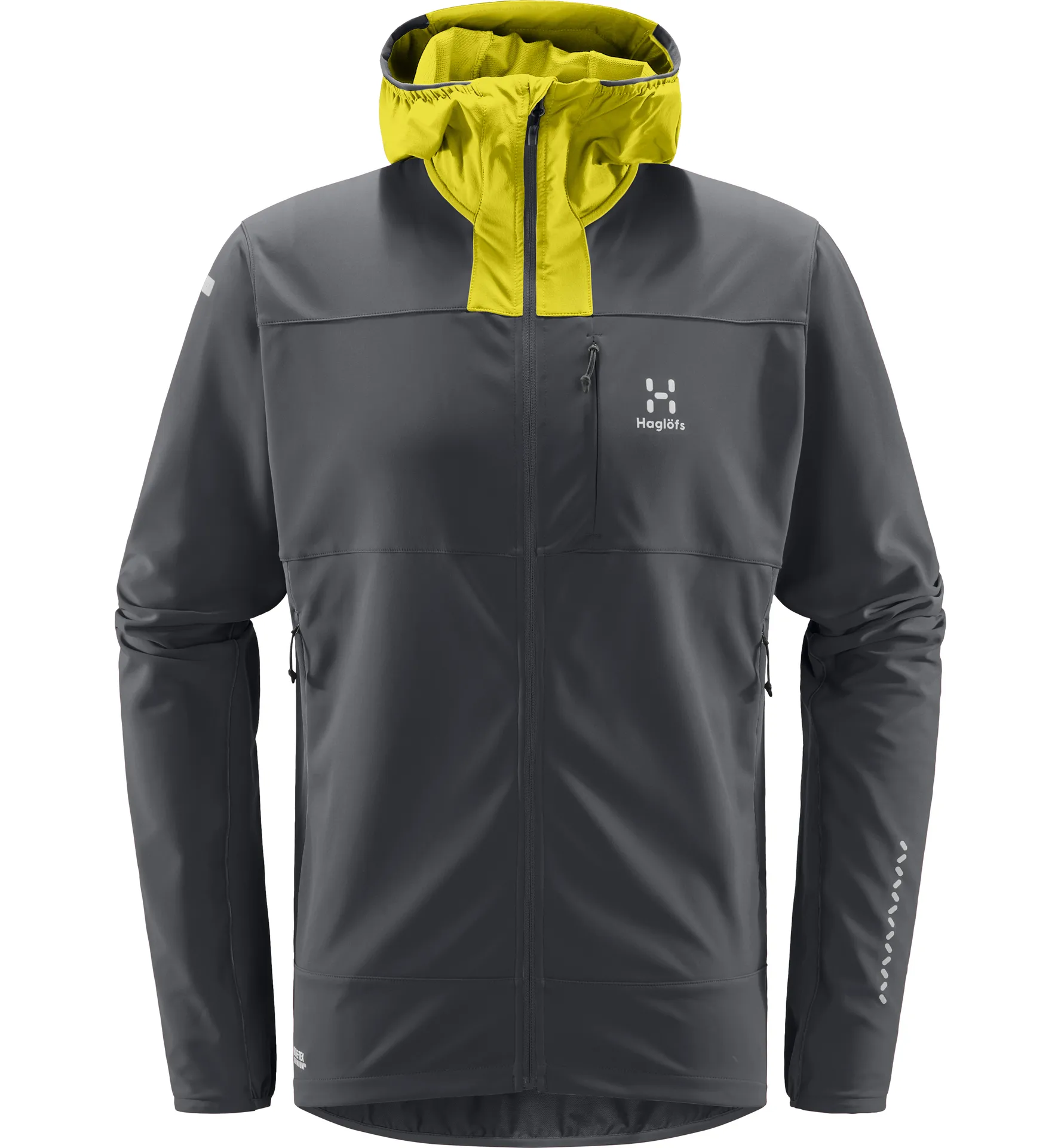L.I.M Hybrid Softshell Jacket Men Magnetite/Aurora