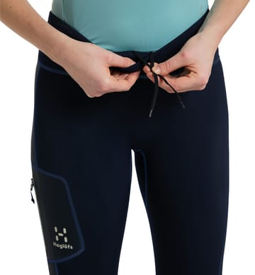 L.I.M Winter Tights Women Tarn Blue/Frost Blue