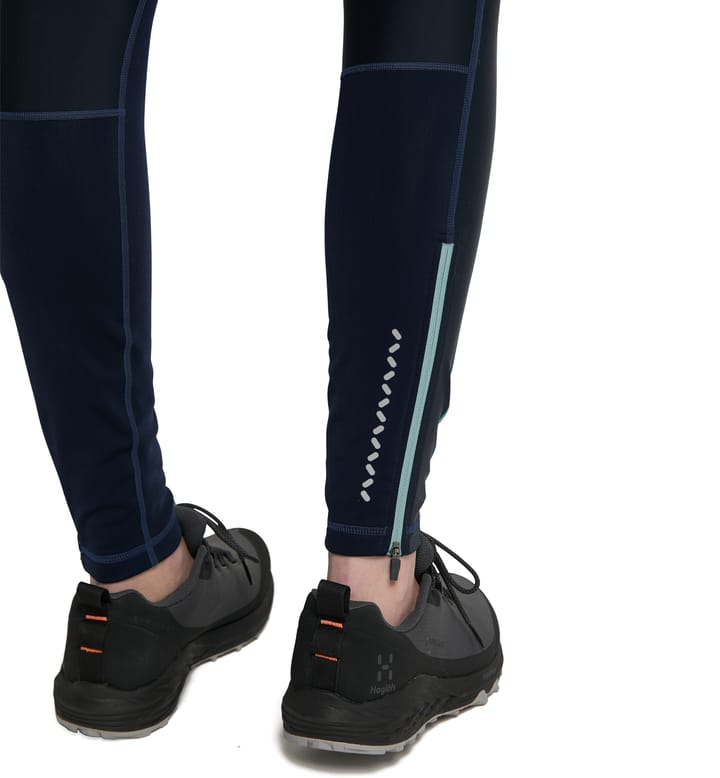 L.I.M Winter Tights Women Tarn Blue/Frost Blue