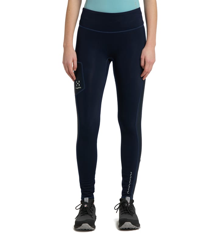 L.I.M Winter Tights Women Tarn Blue/Frost Blue