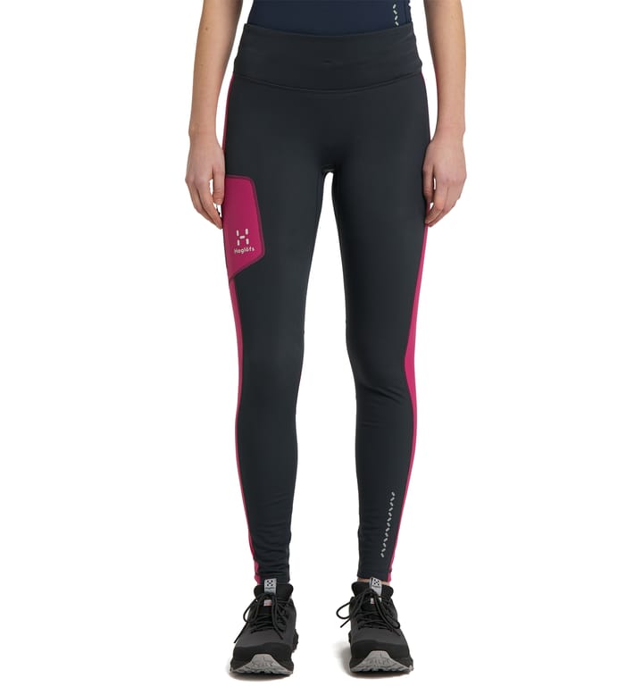 L.I.M Winter Tights Women Magnetite/Ultra Pink