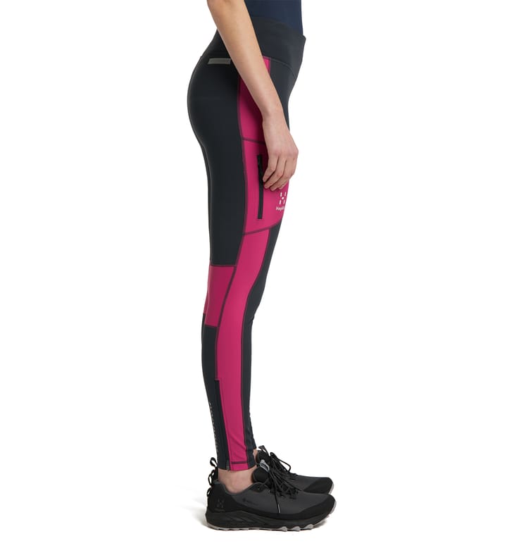 L.I.M Winter Tights Women Magnetite/Ultra Pink