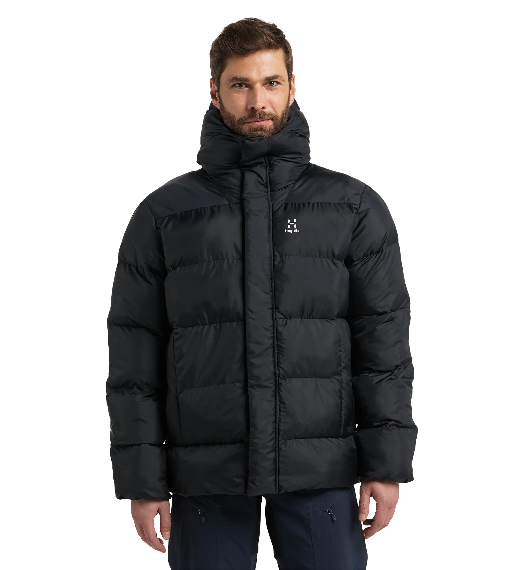 Puffy Mimic Hood Men True Black