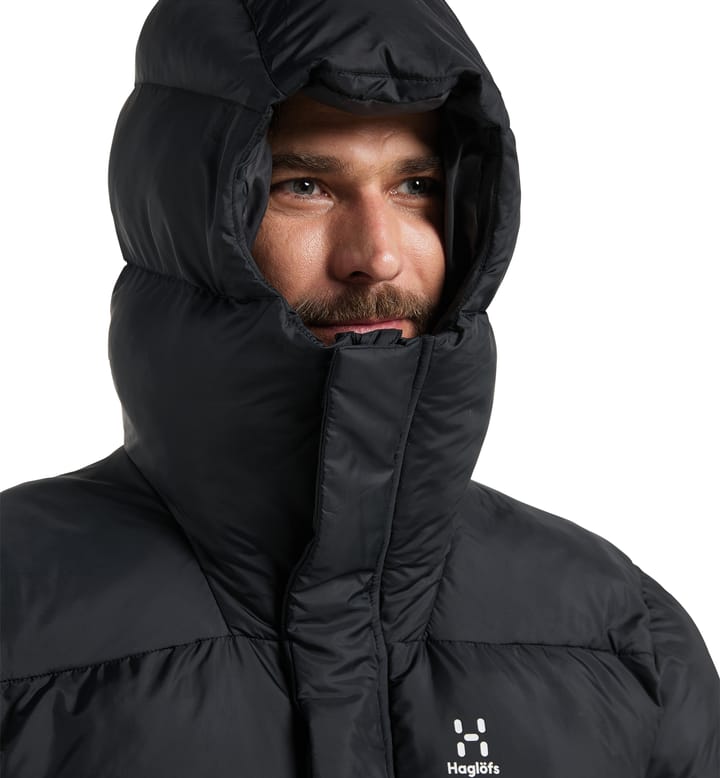Puffy Mimic Hood Men True Black