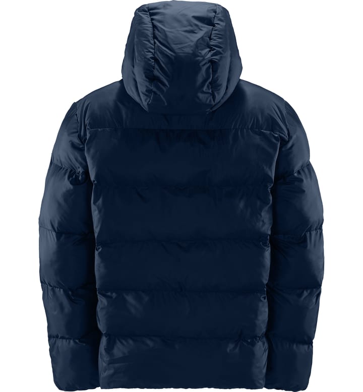 Puffy Mimic Hood Men Tarn Blue