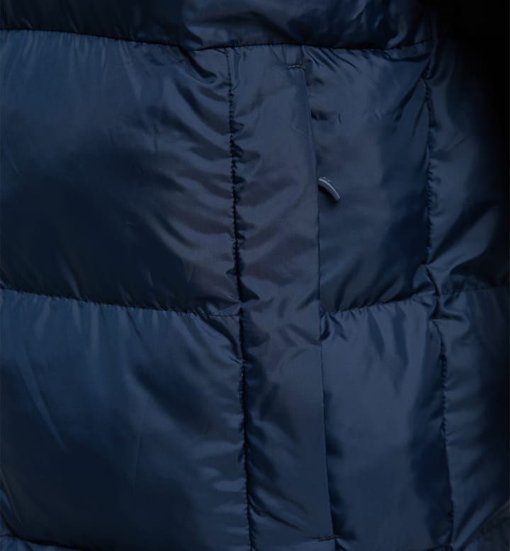 Puffy Mimic Hood Men Tarn Blue