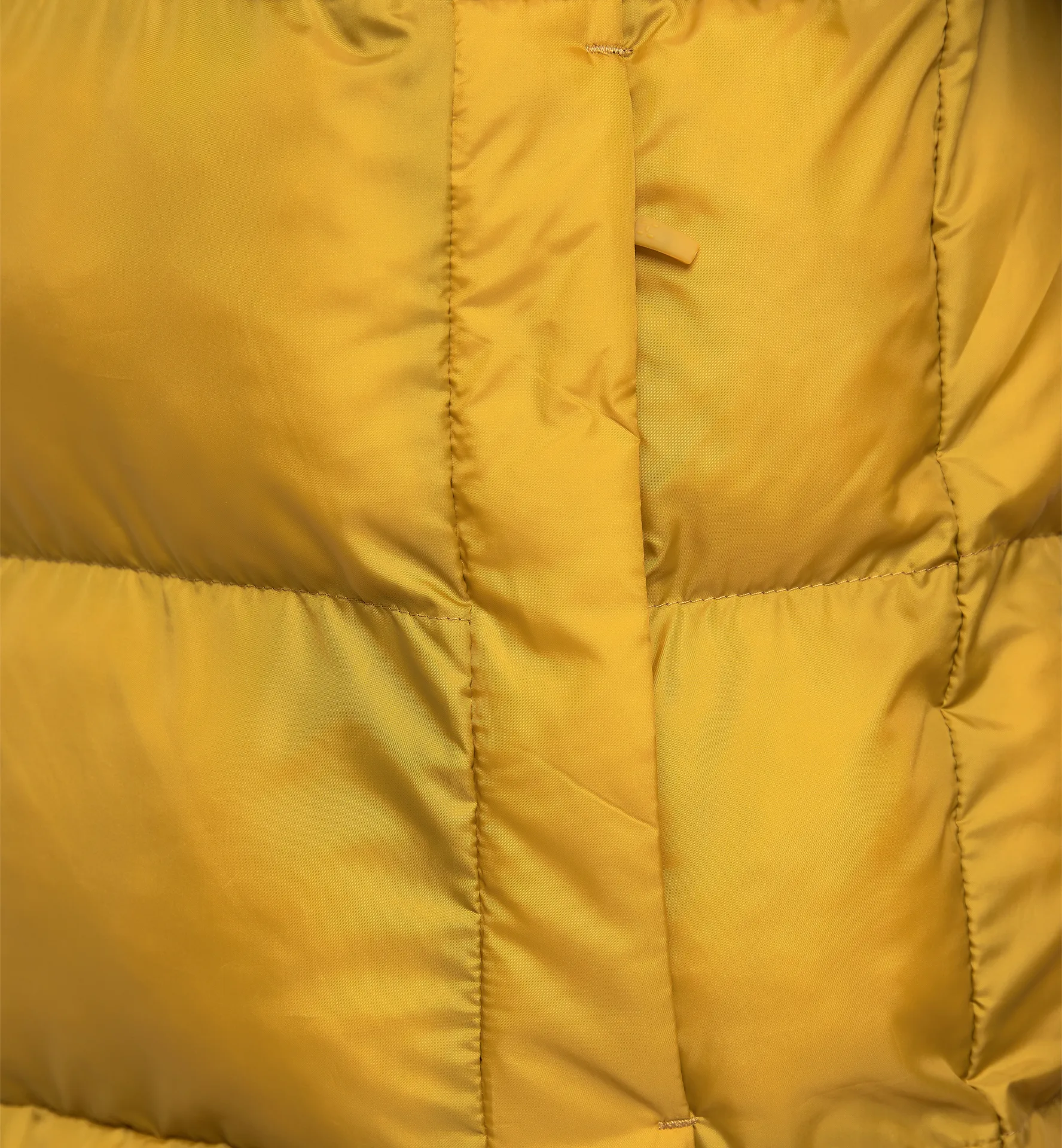 Puffy Mimic Hood Men Autumn Leaves