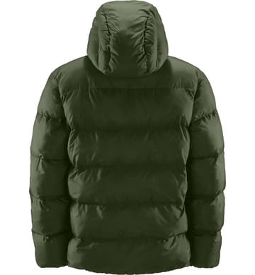 Puffy Mimic Hood Men Seaweed Green