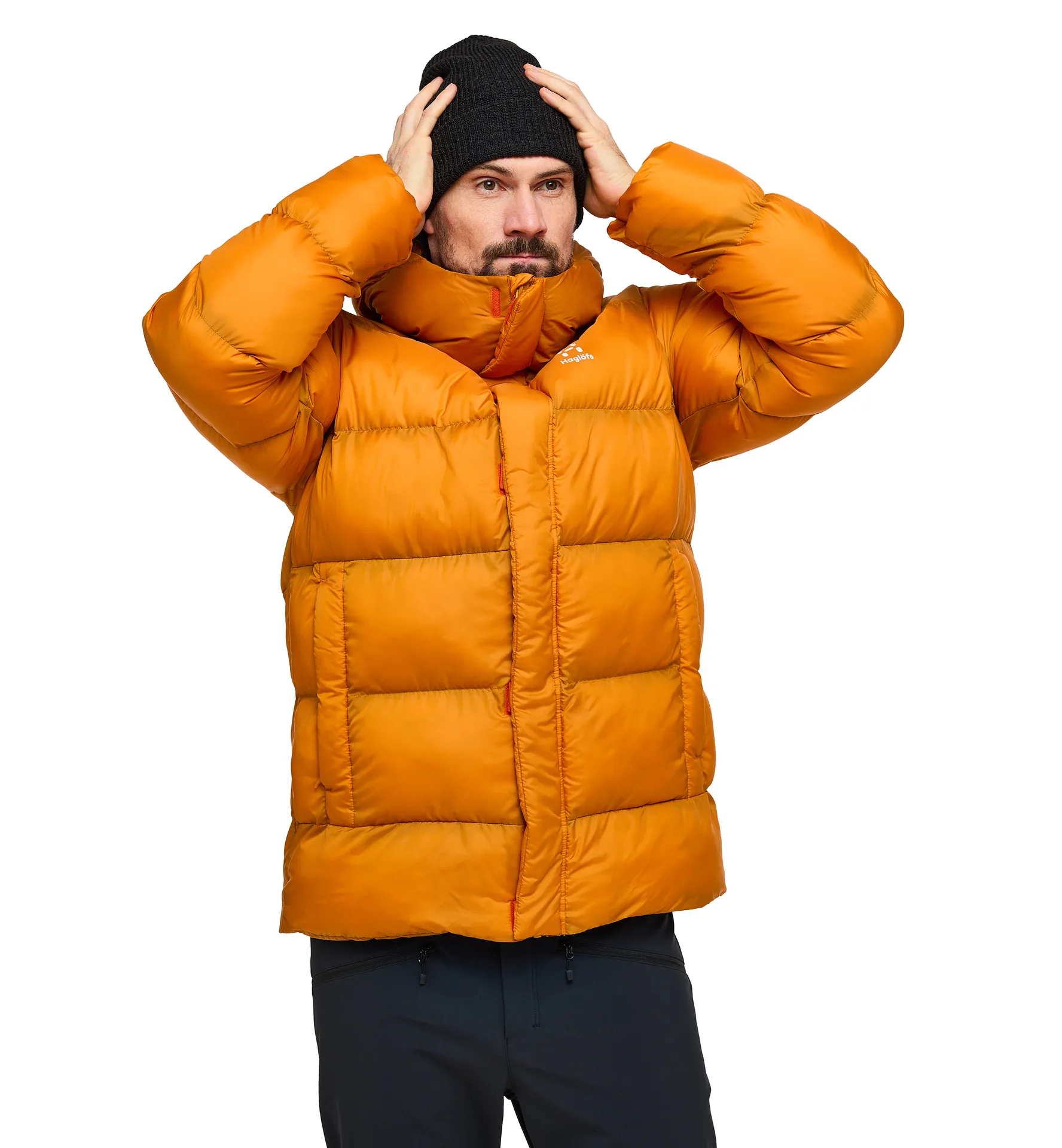 Puffy Mimic Hood Men Desert Yellow/Golden Brown