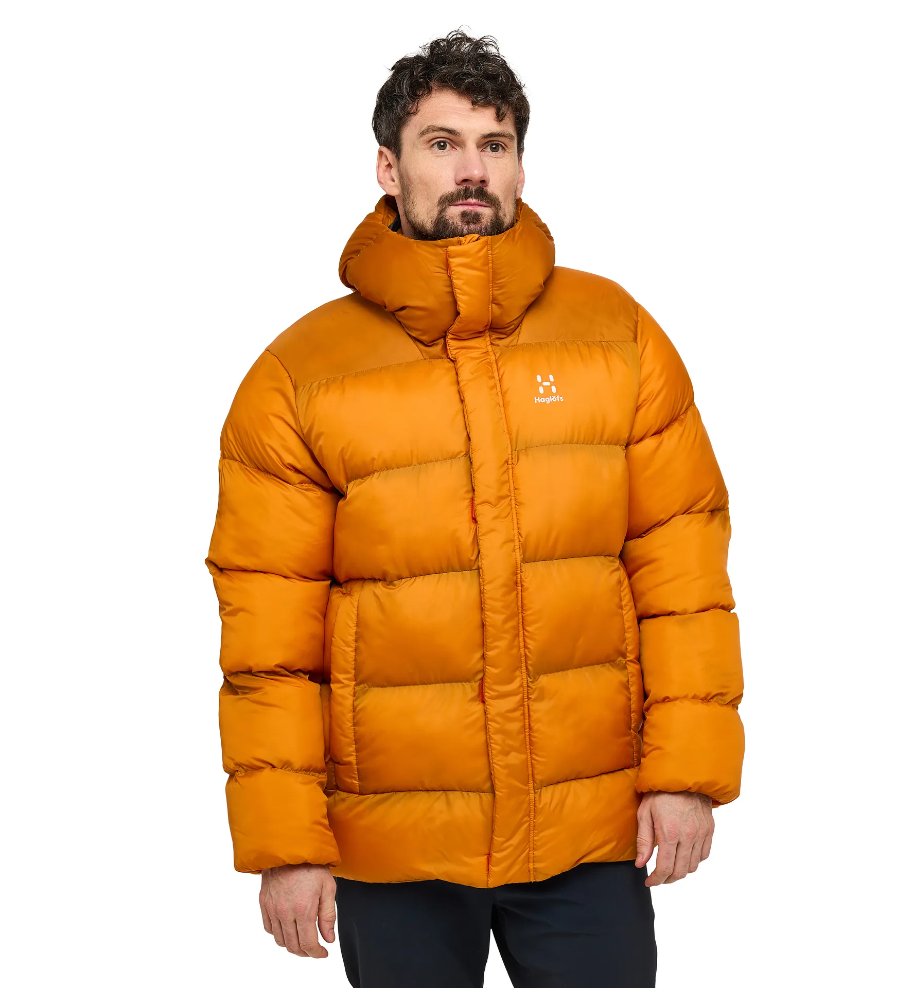 Puffy Mimic Hood Men Desert Yellow/Golden Brown