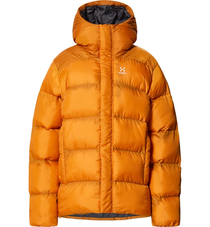 Puffy Mimic Hood Women Desert Yellow/Golden Brown