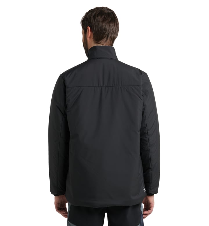 Mimic Silver Jacket Men True Black