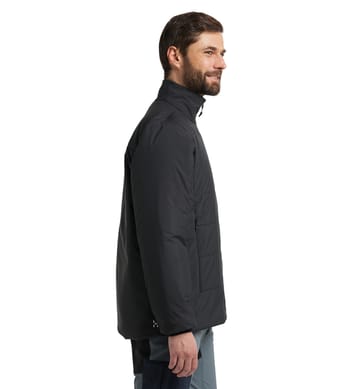 Mimic Silver Jacket Men True Black