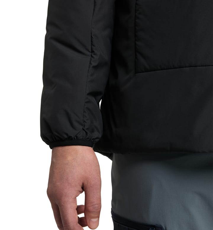 Mimic Silver Jacket Men True Black