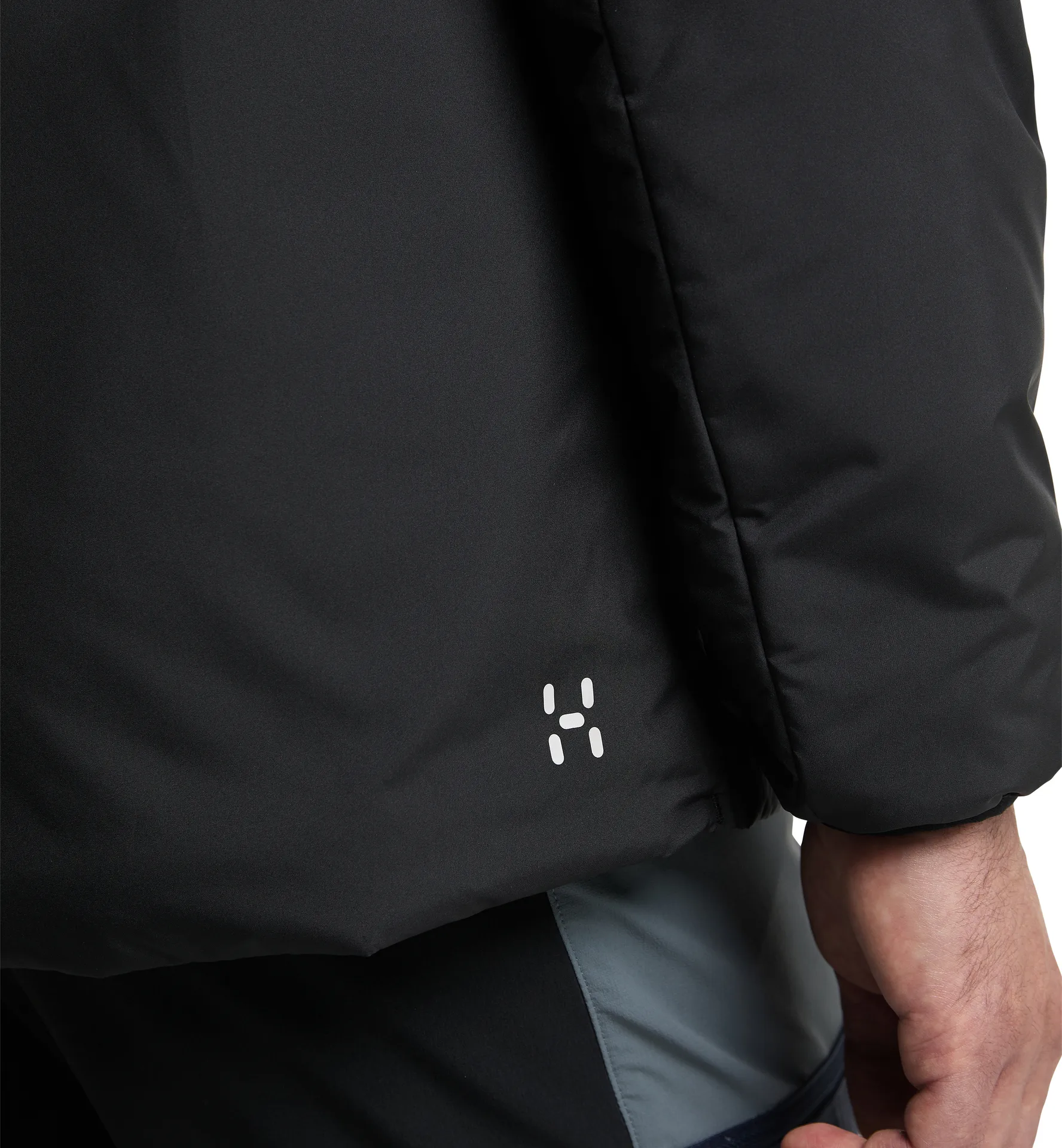 Mimic Silver Jacket Men True Black