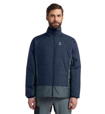 Mimic Silver Jacket Men Tarn Blue