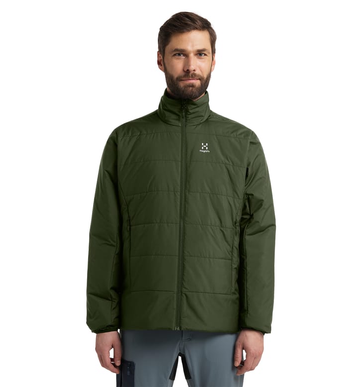 Mimic Silver Jacket Men Seaweed Green