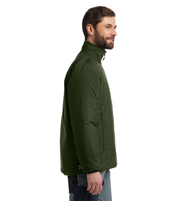 Mimic Silver Jacket Men Seaweed Green