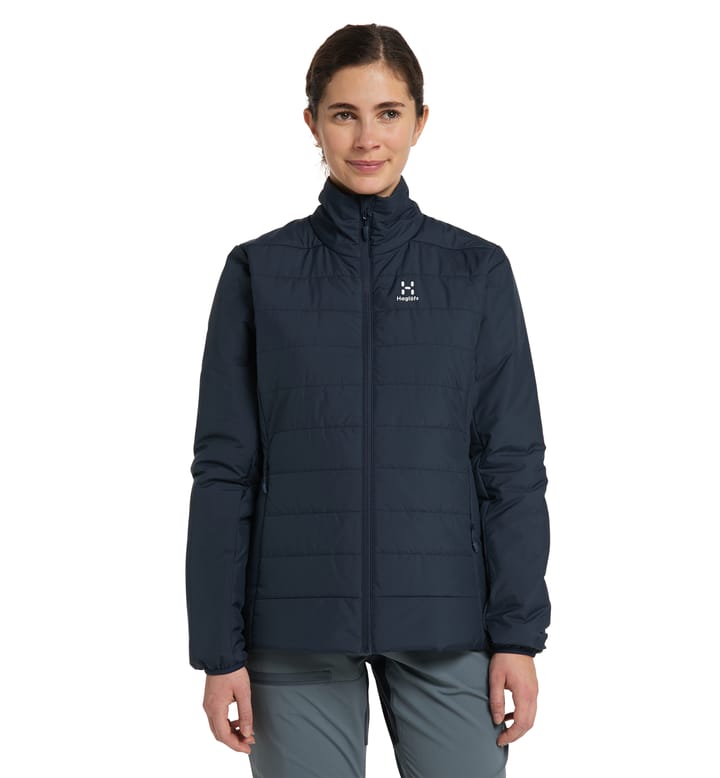 Mimic Silver Jacket Women Tarn Blue