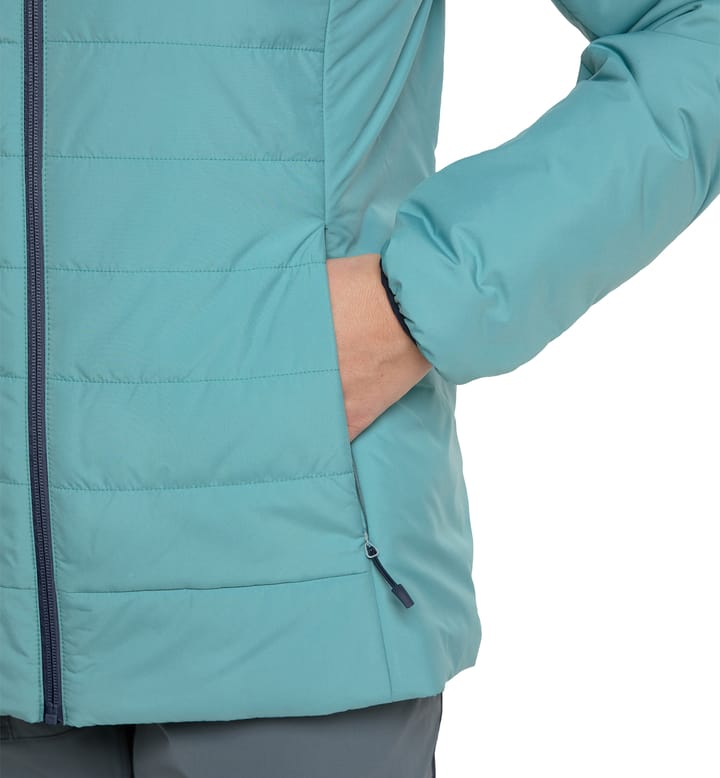 Mimic Silver Jacket Women Frost Blue