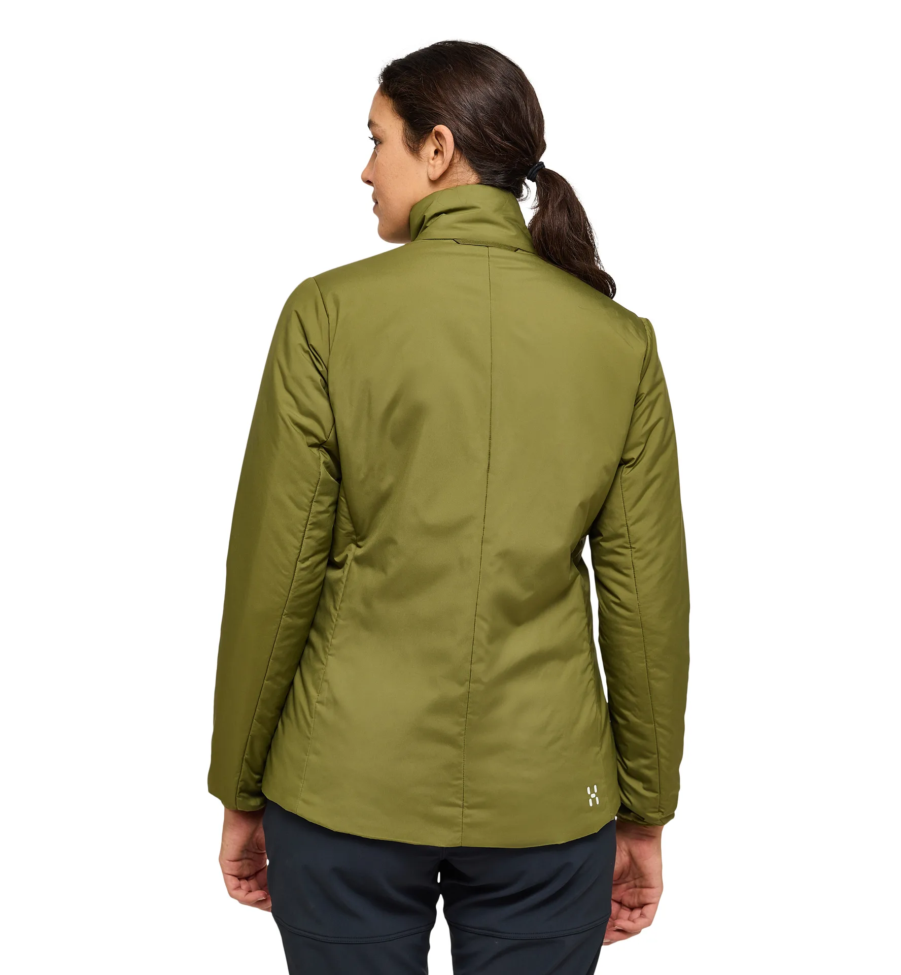 Mimic Silver Jacket Women Olive Green