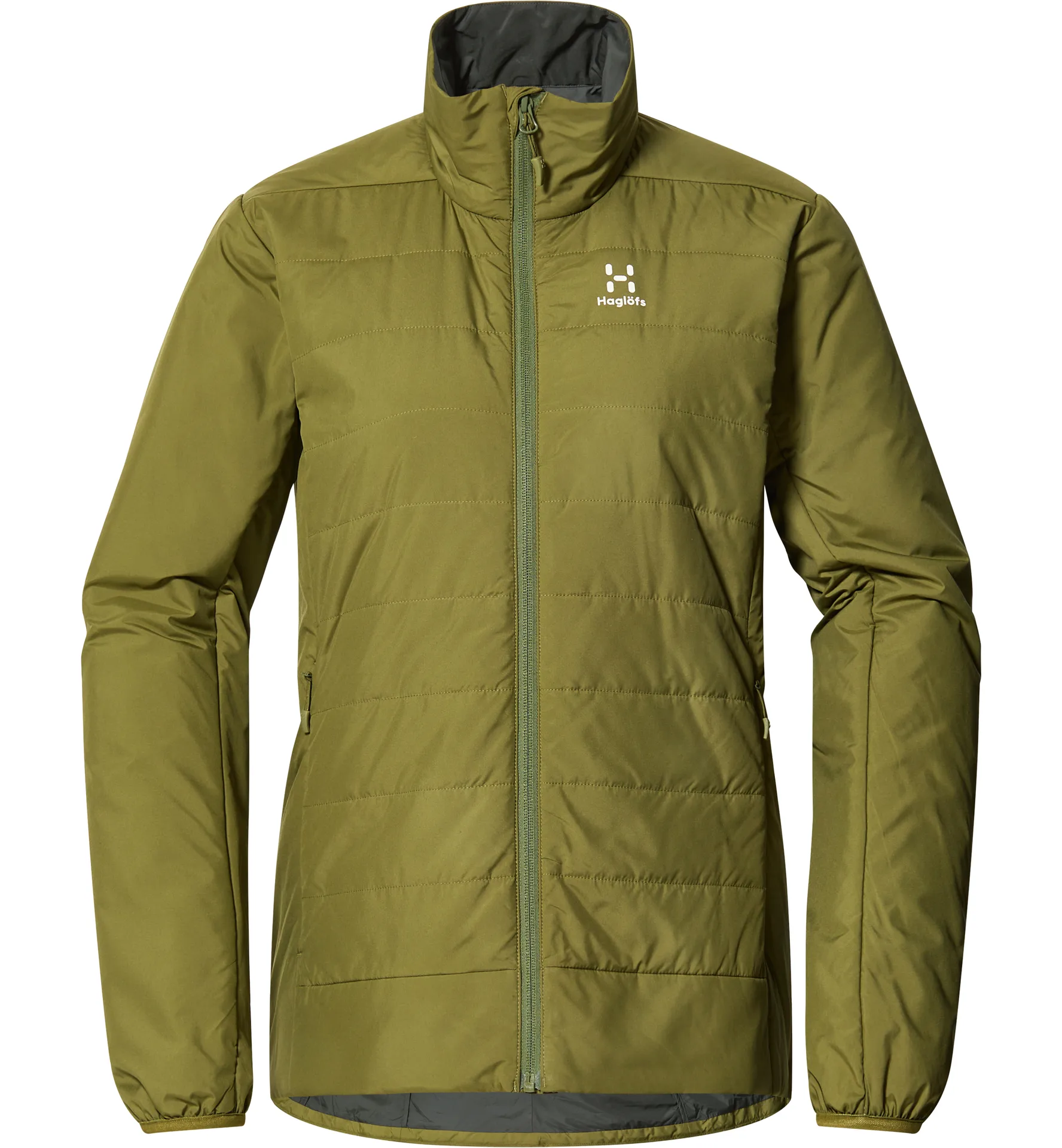 Mimic Silver Jacket Women Olive Green