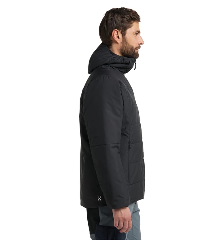 Mimic Silver Hood Men True Black