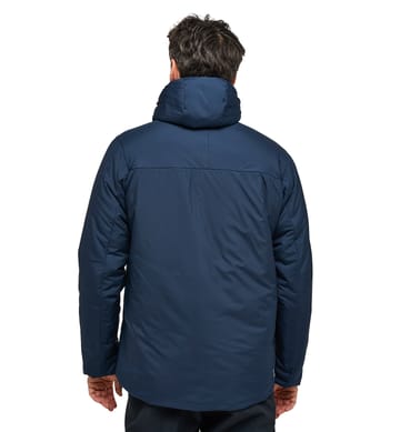 Mimic Silver Hood Men Tarn Blue