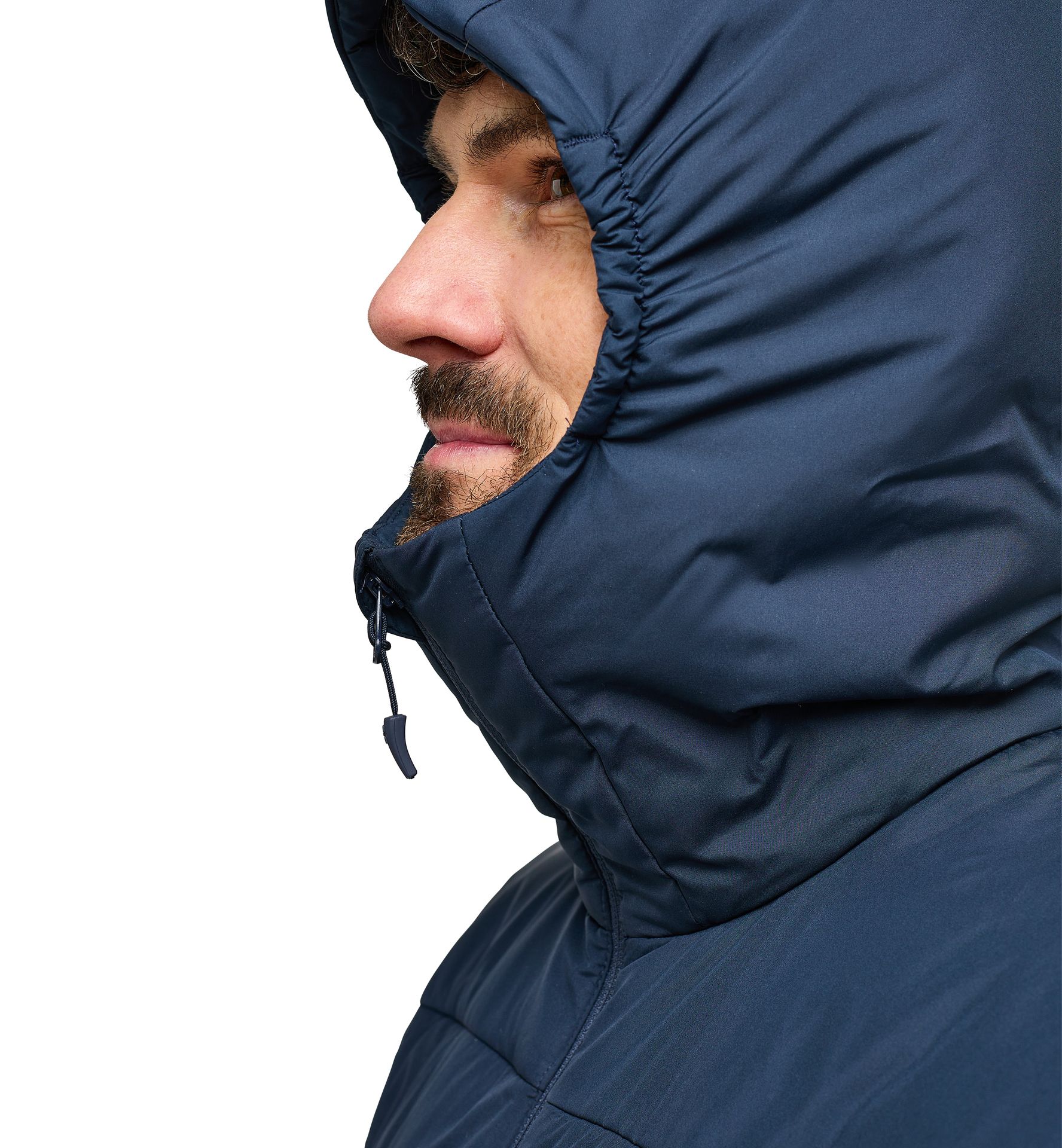 Mimic Silver Hood Men Tarn Blue