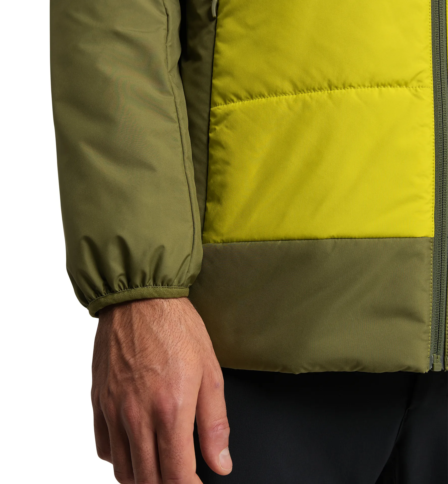 Mimic Silver Hood Men Olive green/Aurora