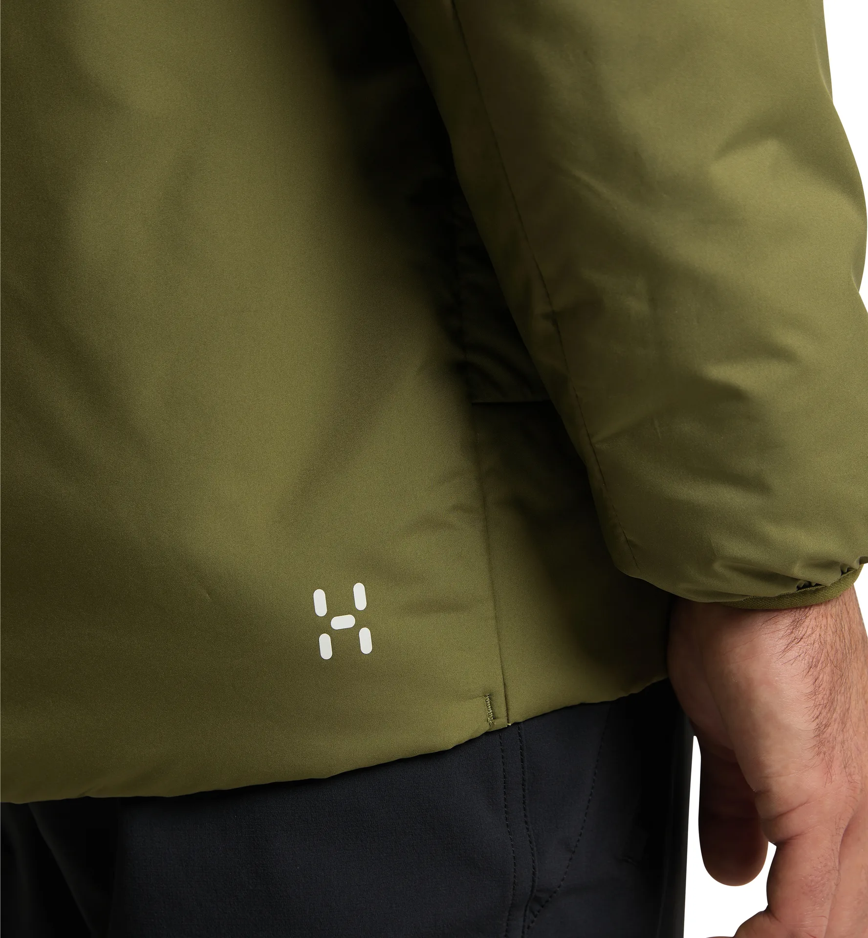 Mimic Silver Hood Men Olive green/Aurora