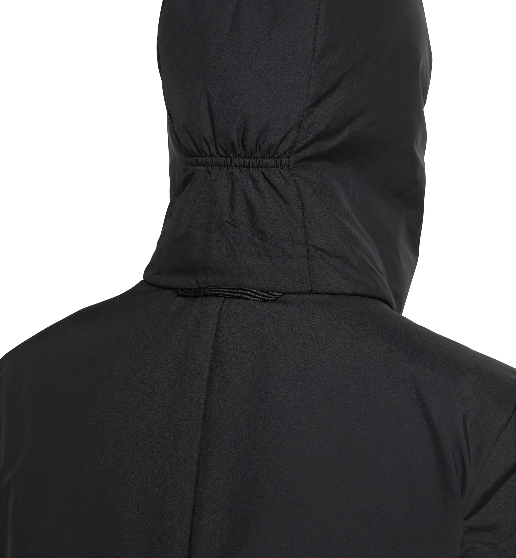 Mimic Silver Hood Women True Black