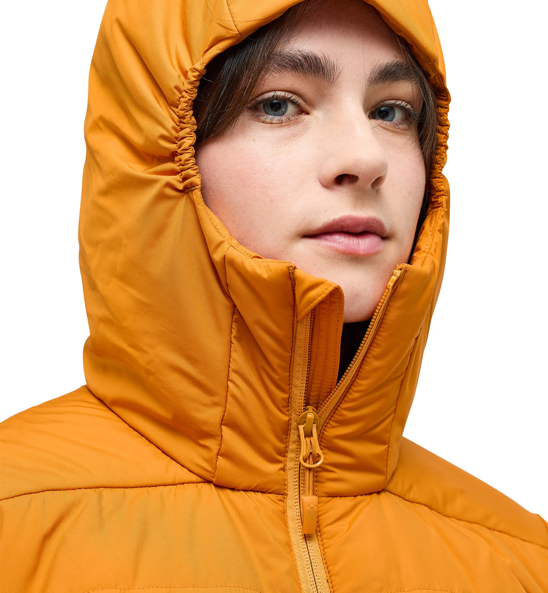 Mimic Silver Hood Women Desert Yellow