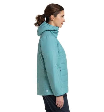 Mimic Silver Hood Women Frost Blue