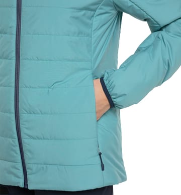 Mimic Silver Hood Women Frost Blue