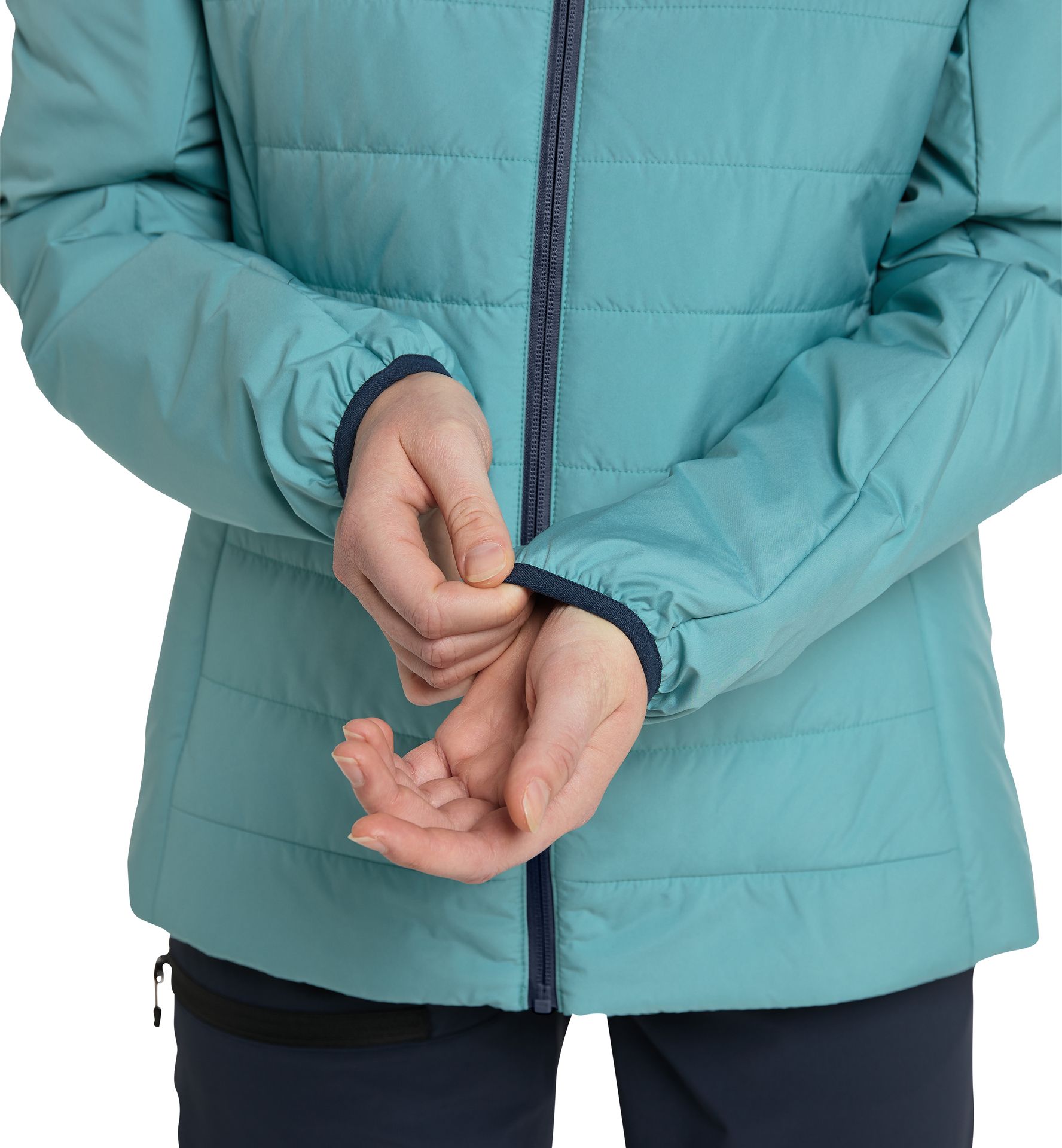 Mimic Silver Hood Women Frost Blue