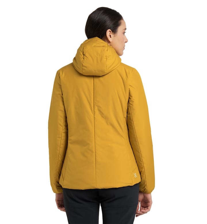 Mimic Silver Hood Women Autumn Leaves