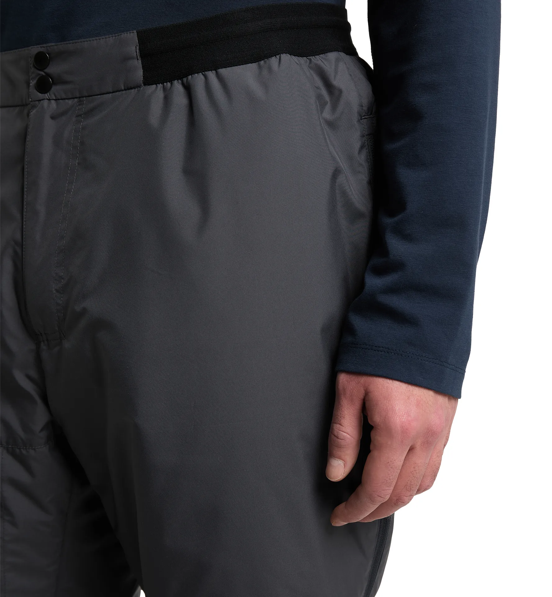 Mimic Silver Pant Men Magnetite