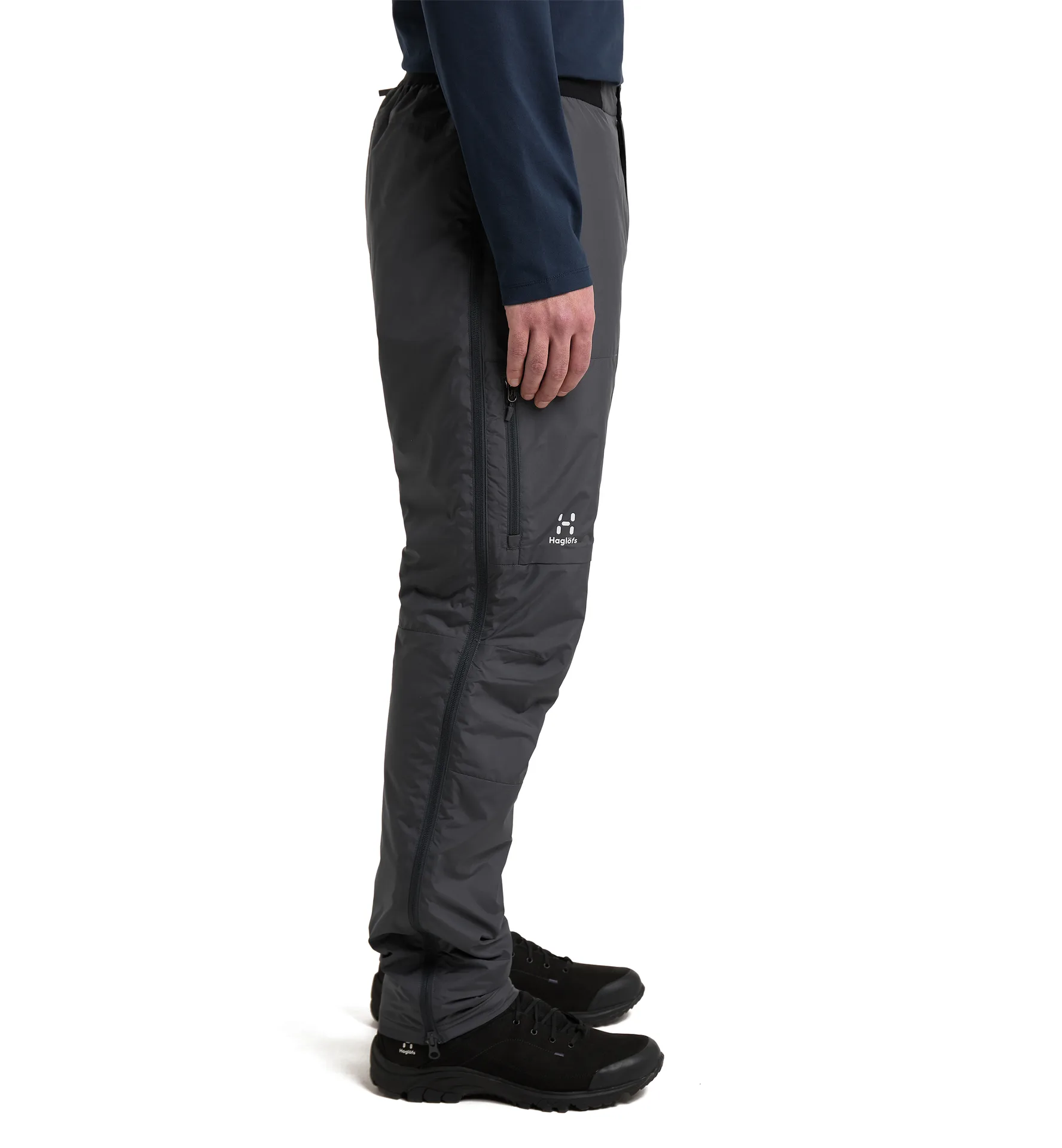 Mimic Silver Pant Men Magnetite