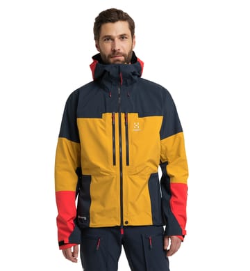 Spitz GTX PRO Jacket Men Autumn Leaves/Tarn Blue