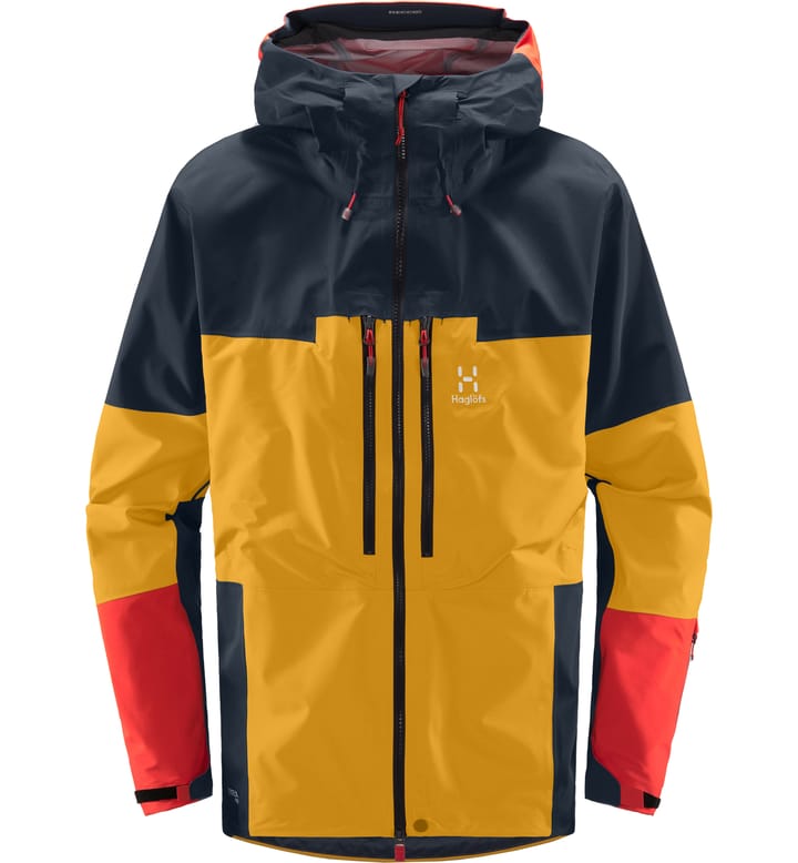 Spitz GTX PRO Jacket Men Autumn Leaves/Tarn Blue