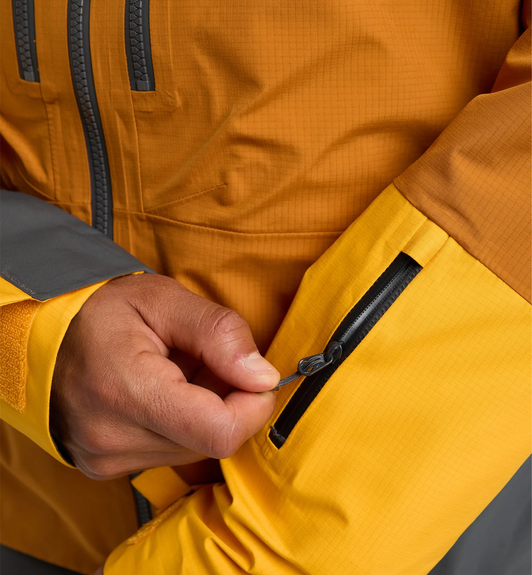 Spitz GTX Pro Jacket Men Golden Brown/Magnetite