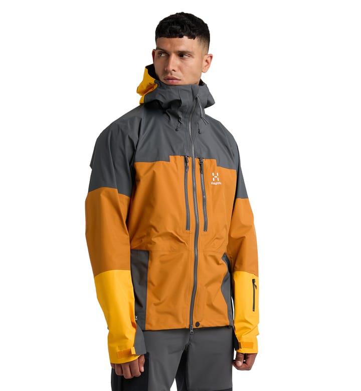 Spitz GTX Pro Jacket Men Golden Brown/Magnetite