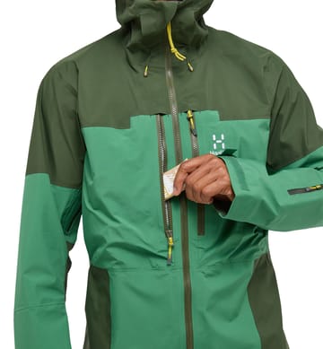 Spitz GTX Pro Jacket Men Seaweed Green/Dk Jelly Green